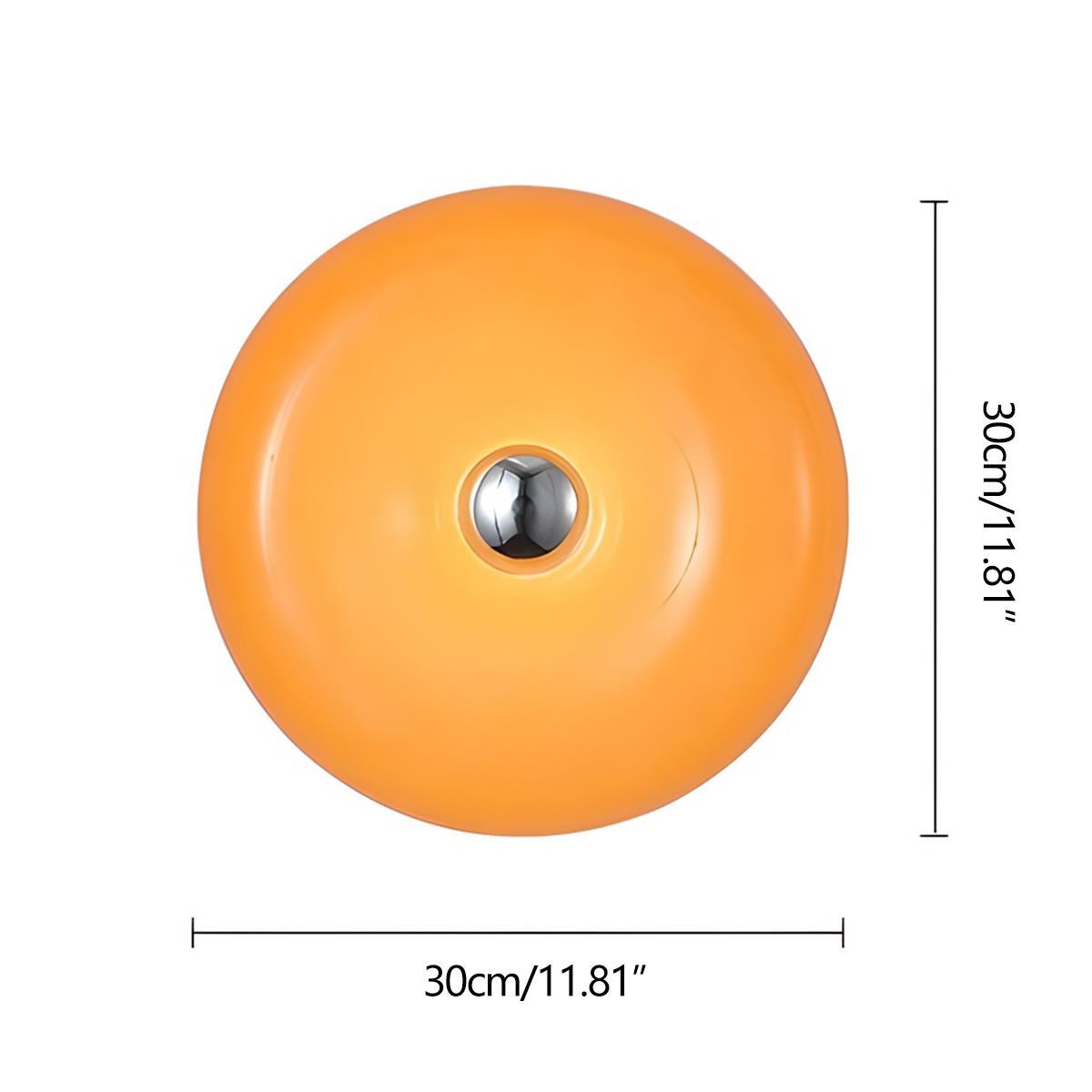 Modern Bauhaus Creative Donut LED Indoor Wall Sconces