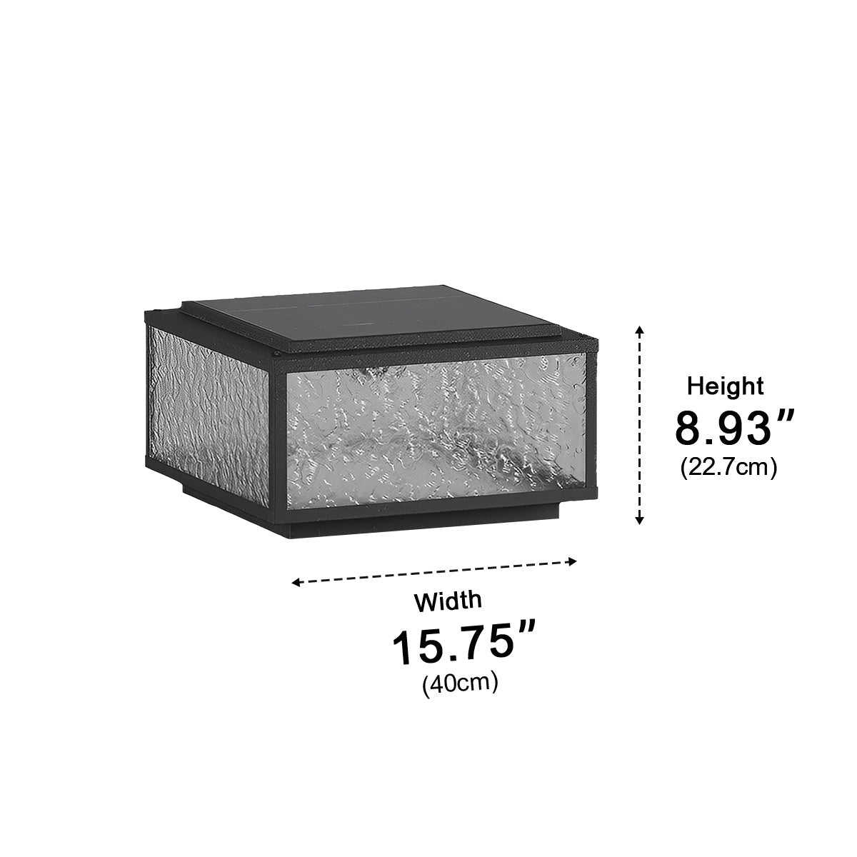 Modern LED Waterproof Outdoor Post Lights