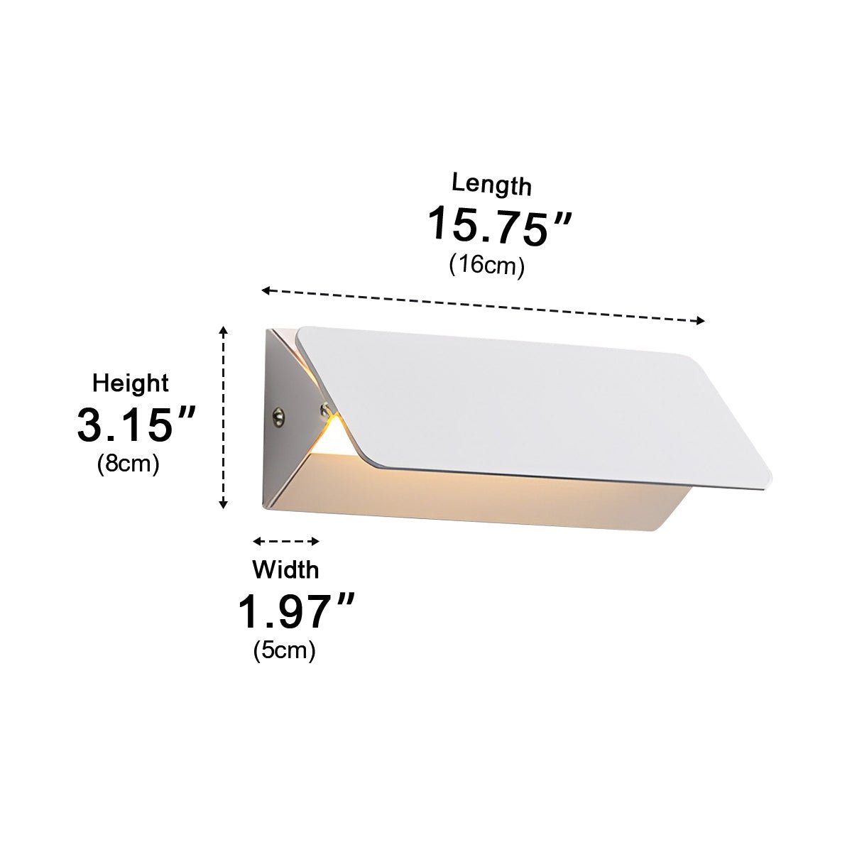 Modern Strip Up and Down LED Wall Sconces