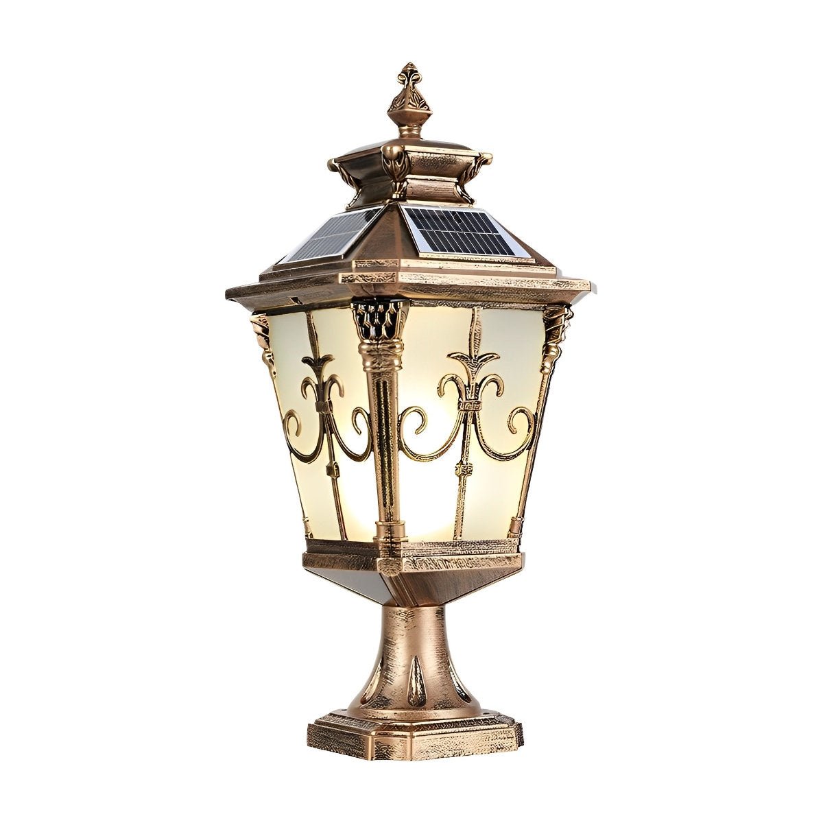 Victorian Style Fence Post Lights LED Garden Lamp Column Light Pillar Lam