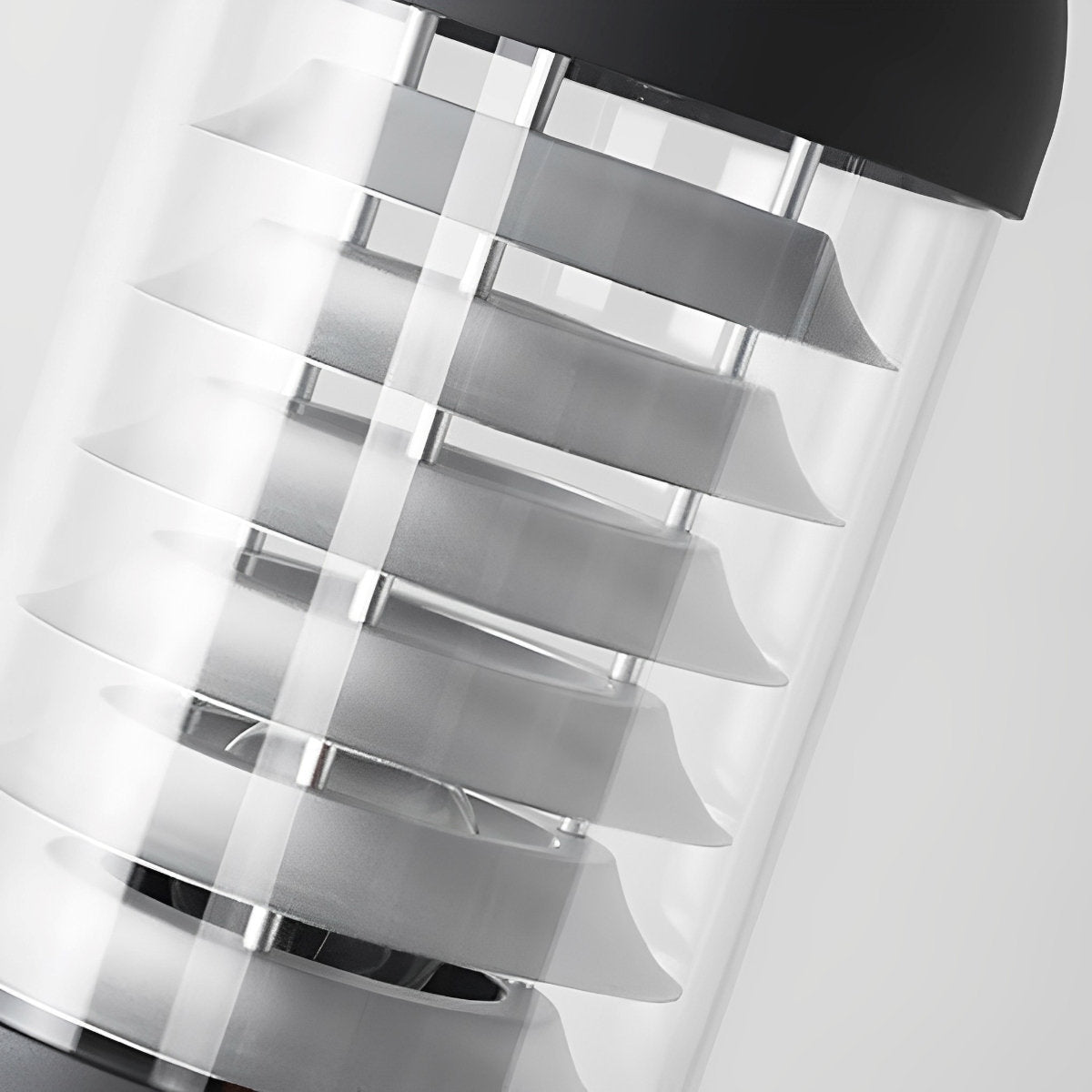 Waterproof Fence Patio Courtyard Park Yard Aluminum Pillar Post Column Lamp