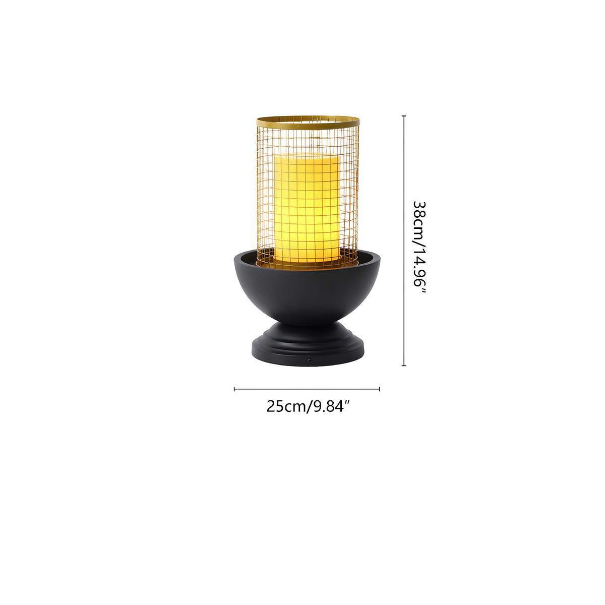 Waterproof LED Candlestick Outdoor Lawn Post Lighting