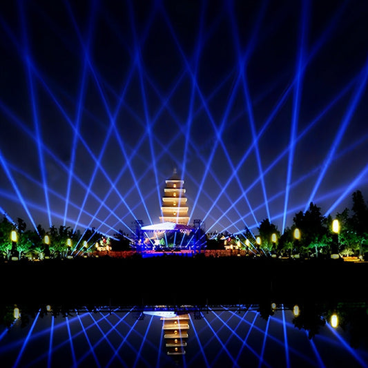 1000W/2000W Outdoor Super Bright Aerial Spotlight Remote Searchlight