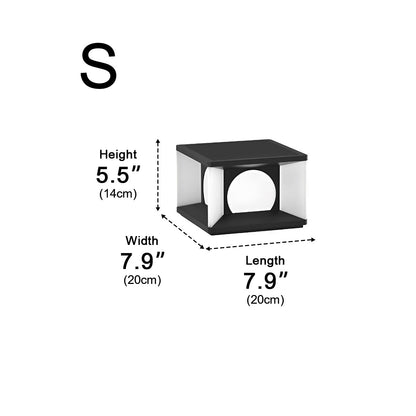Square LED Waterproof Modern Post Caps Lights Deck Post Lights