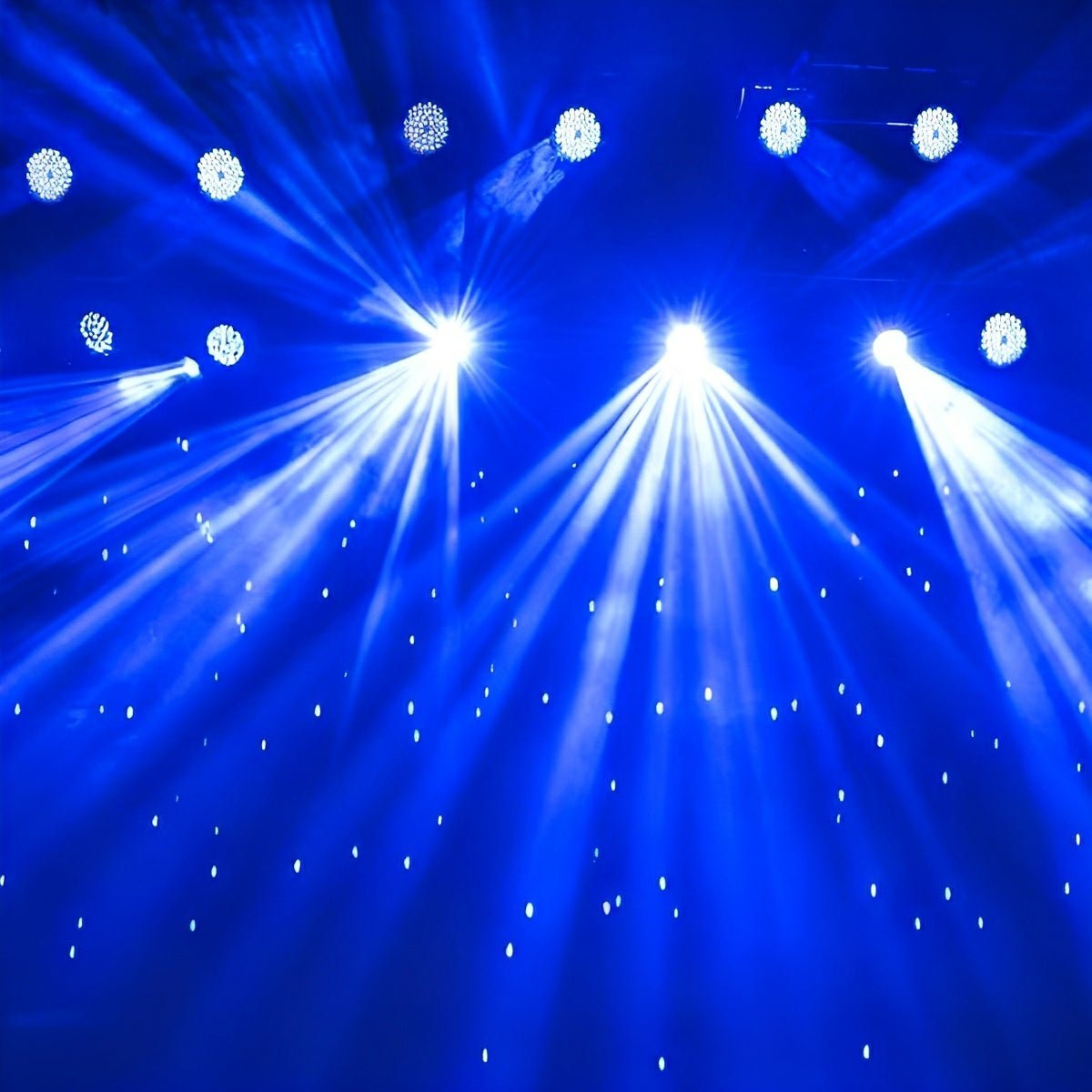 162W 54 LED Beam Spot Light Special Effects Lighting