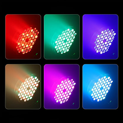 162W 54 LED Beam Spot Light Special Effects Lighting