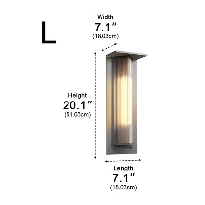 Waterproof LED Vintage Outdoor Wall Light Fixture Wall Sconce Latern Lamp