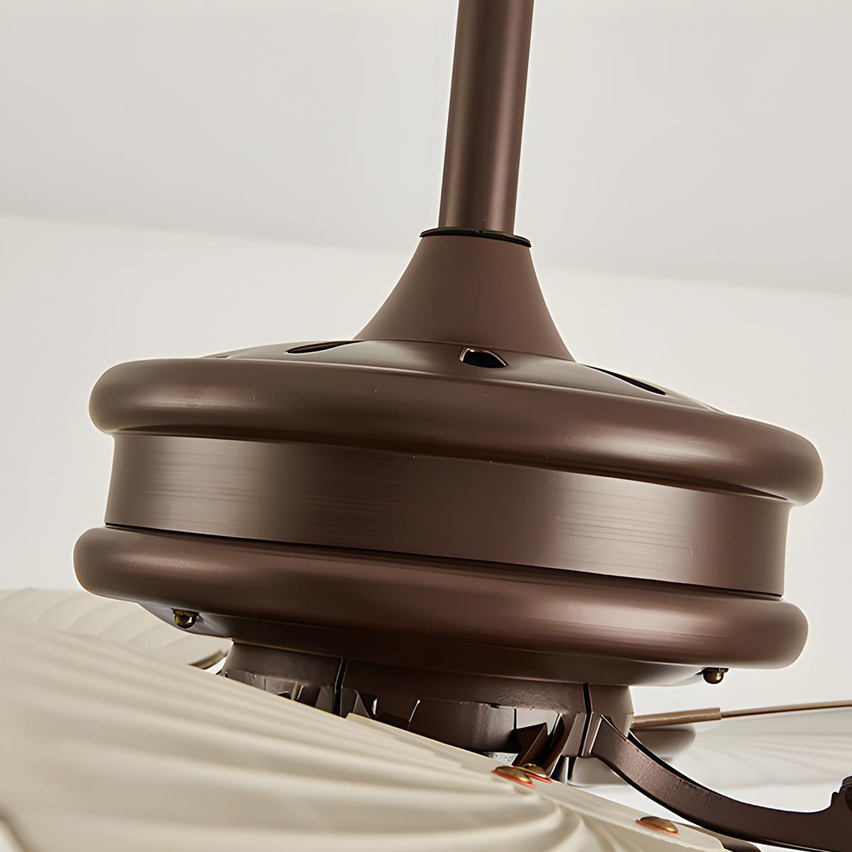 20.47 '' Variable Frequency 5-Leaf Palm Leaf Ceiling Fan