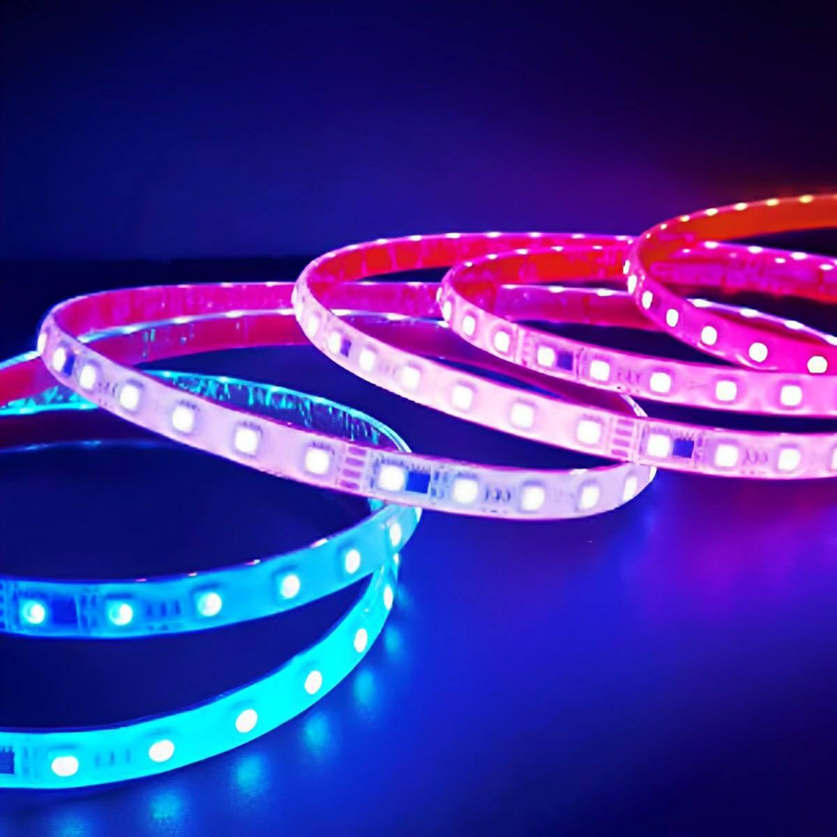 24V Waterproof RGB Outdoor Recessed Flexible LED Linear Lights 39.37 ''