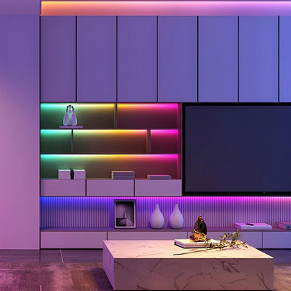 24V Waterproof RGB Outdoor Recessed Flexible LED Linear Lights 39.37 ''
