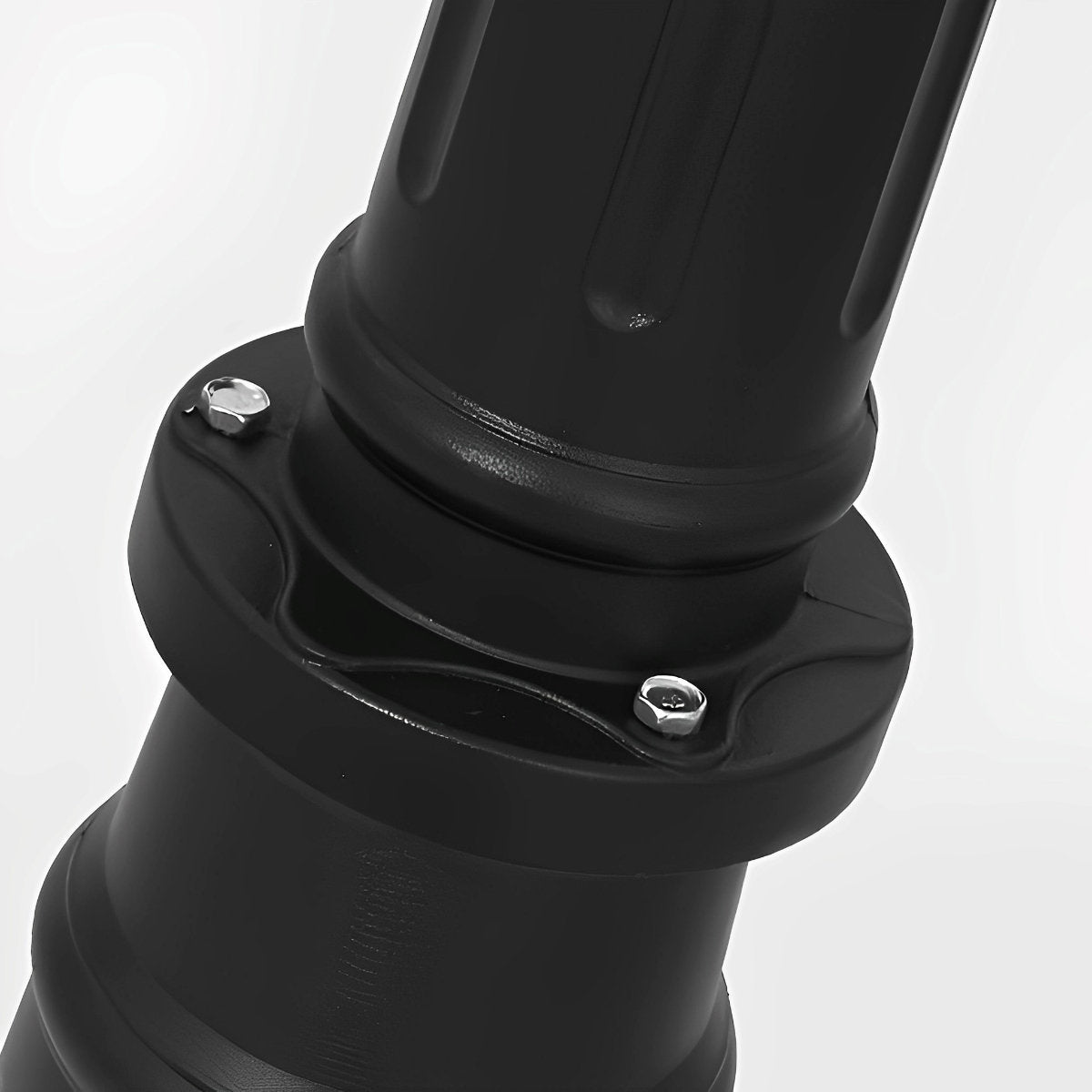 Waterproof Black Modern Outdoor Pole Lights Public Lighting