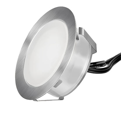 LED Deck Stair Lights Plug In Outdoor Step Lights Recessed In-ground 8 Pcs