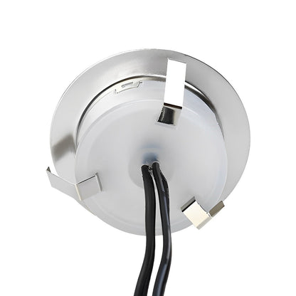 LED Deck Stair Lights Plug In Outdoor Step Lights Recessed In-ground 8 Pcs