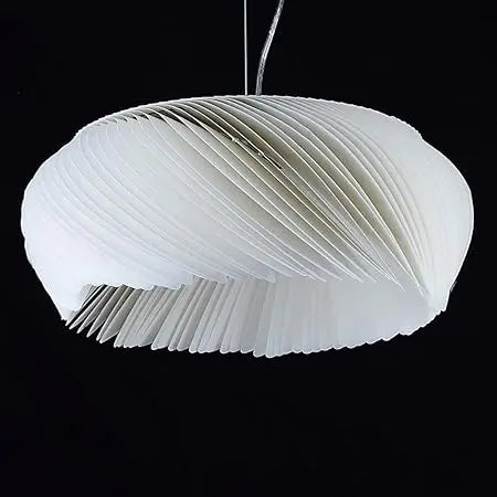 Detailed close-up of the ClearGlow ceiling light's sleek, transparent acrylic construction.