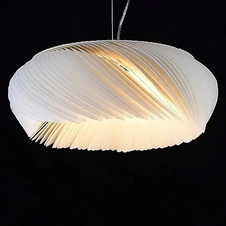 ClearGlow transparent ceiling light fixture, showcasing its modern design and bright LED illumination.