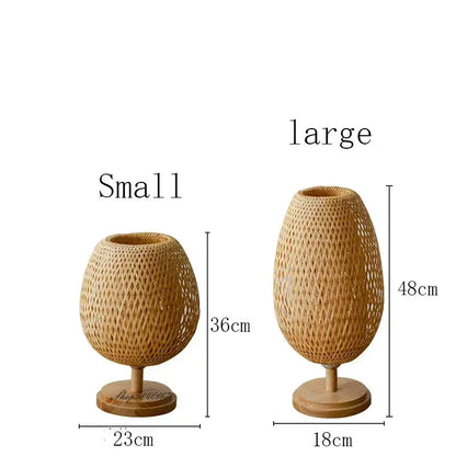 EcoGlow Lamp dimensions for small and large variations