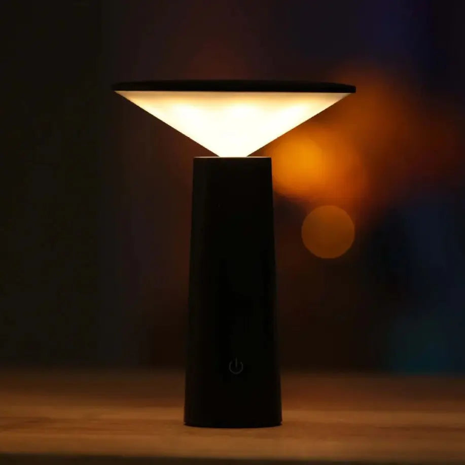 Outdoor LED lamp with adjustable height, perfect for customized lighting angles.