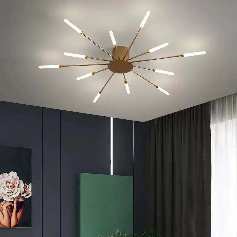 LumiAero ceiling light seamlessly integrated into modern home decor.