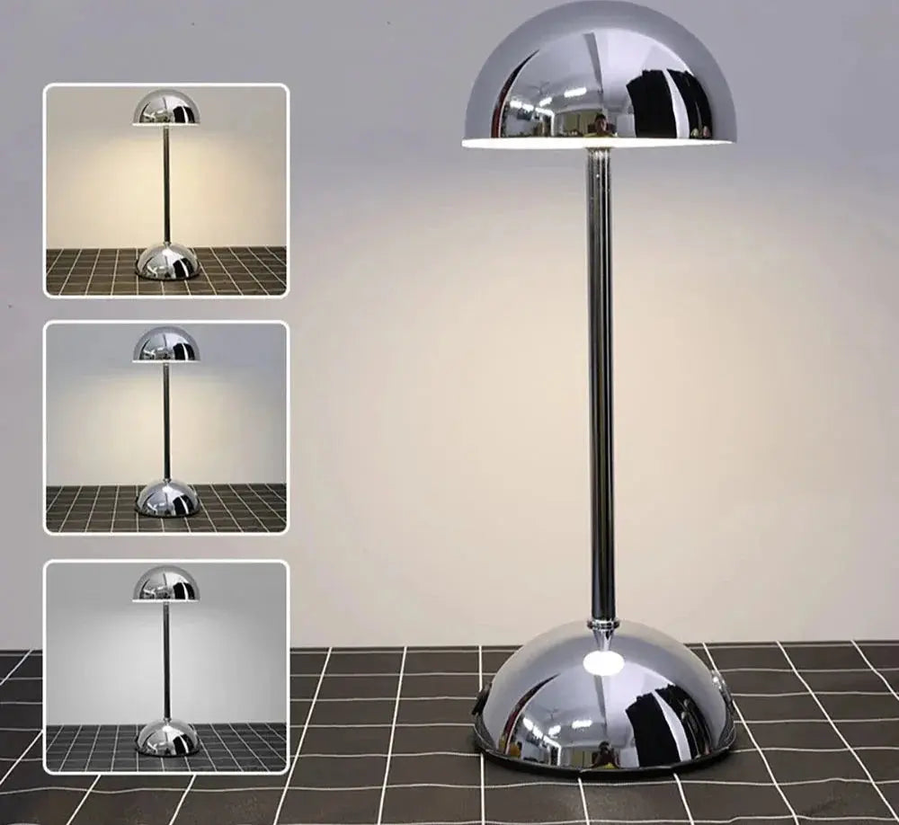 Close-up of LumiTone lamp’s 3-color adjustment feature, offering warm, cool, and neutral light.