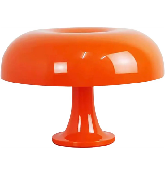 Sleek ZenGlow mushroom lamp with a nature-inspired shape for stylish decor.