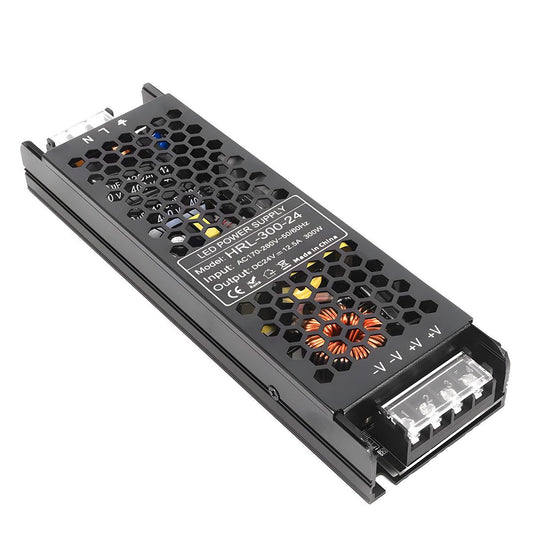 AC 110V to DC 12/24V Voltage Transformer Power Switch Regulator 150W 300W