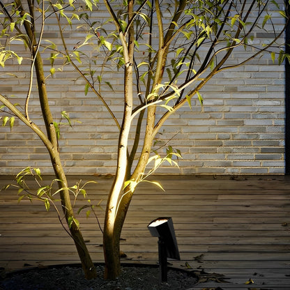 Adjustable Waterproof Multicolor Solar Spot Light With Sensor Landscape Lighting