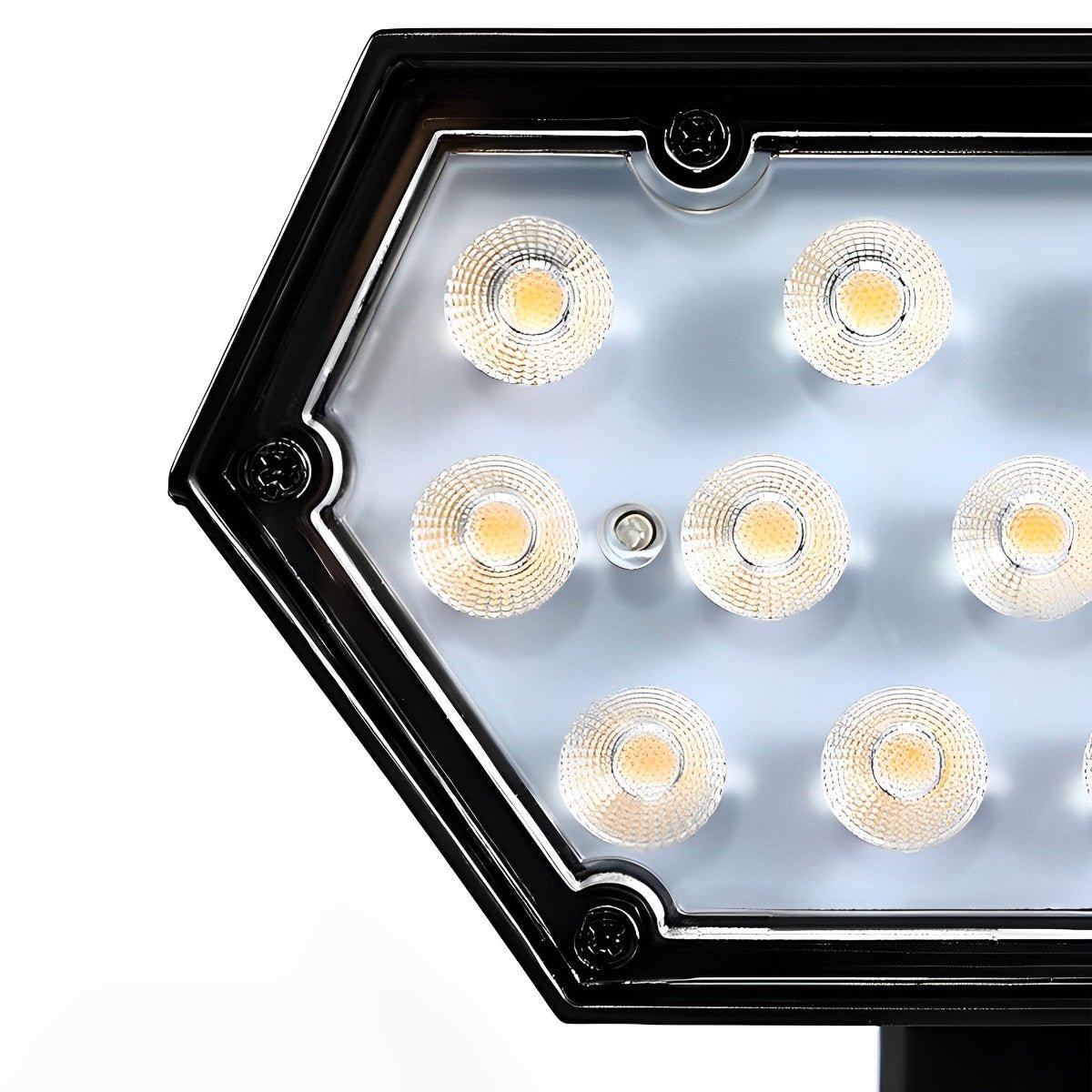 Adjustable Waterproof Multicolor Solar Spot Light With Sensor Landscape Lighting