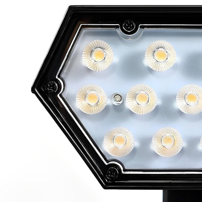 Adjustable Waterproof Multicolor Solar Spot Light With Sensor Landscape Lighting