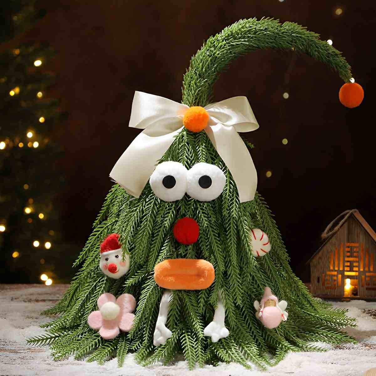 Artificial Small Christmas Tree Table Tree Xmas Decorations Gift
