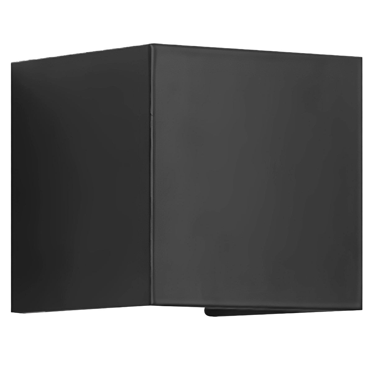 Black Square Up Down LED Lighting Exterior Porch Lights