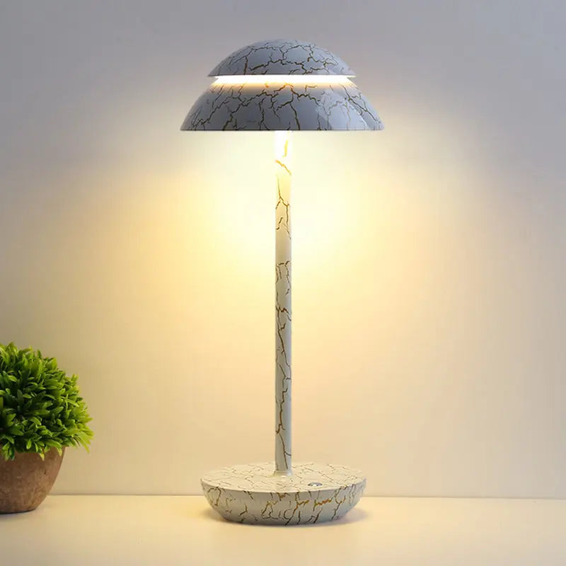 BrightEase lamp providing bright, even LED lighting for a cozy atmosphere