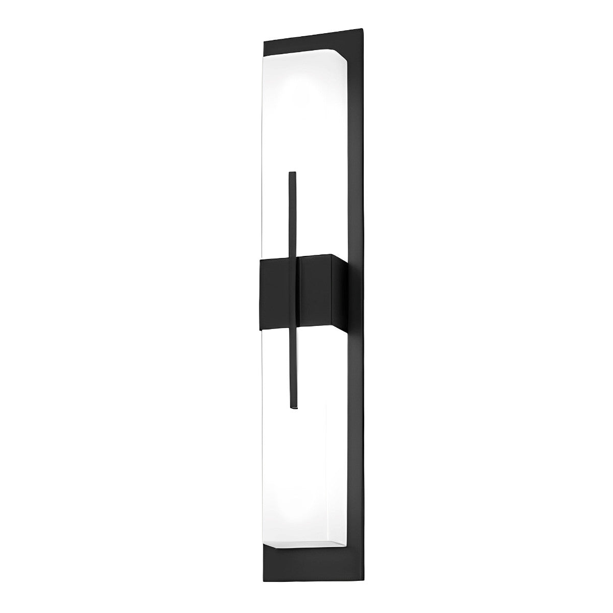 Creative Rectangular LED Waterproof Black Modern Outdoor Wall Lamp Sconec Light