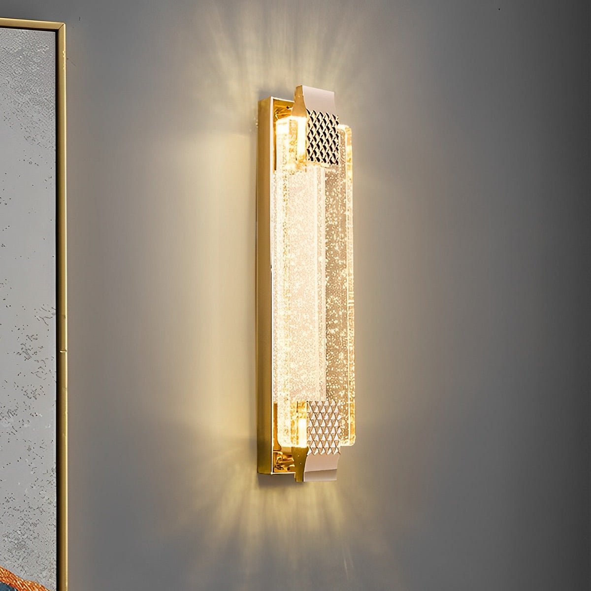 Crystal Bubbles Strip 3-Step Dimming Post-Modern LED Light