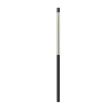 Modern Cylinder LED Black Outdoor Post Lights Pathway Light