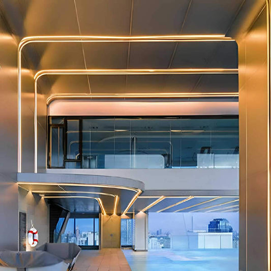 DC 24V Waterproof Outdoor Recessed COB Flexible Linear Stair Lights