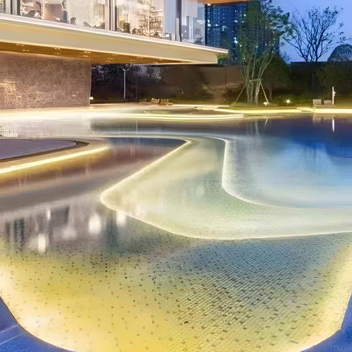 DC 24V Waterproof Outdoor Recessed LED Flexible Linear Light Stair Lights DIY 39.37 ''