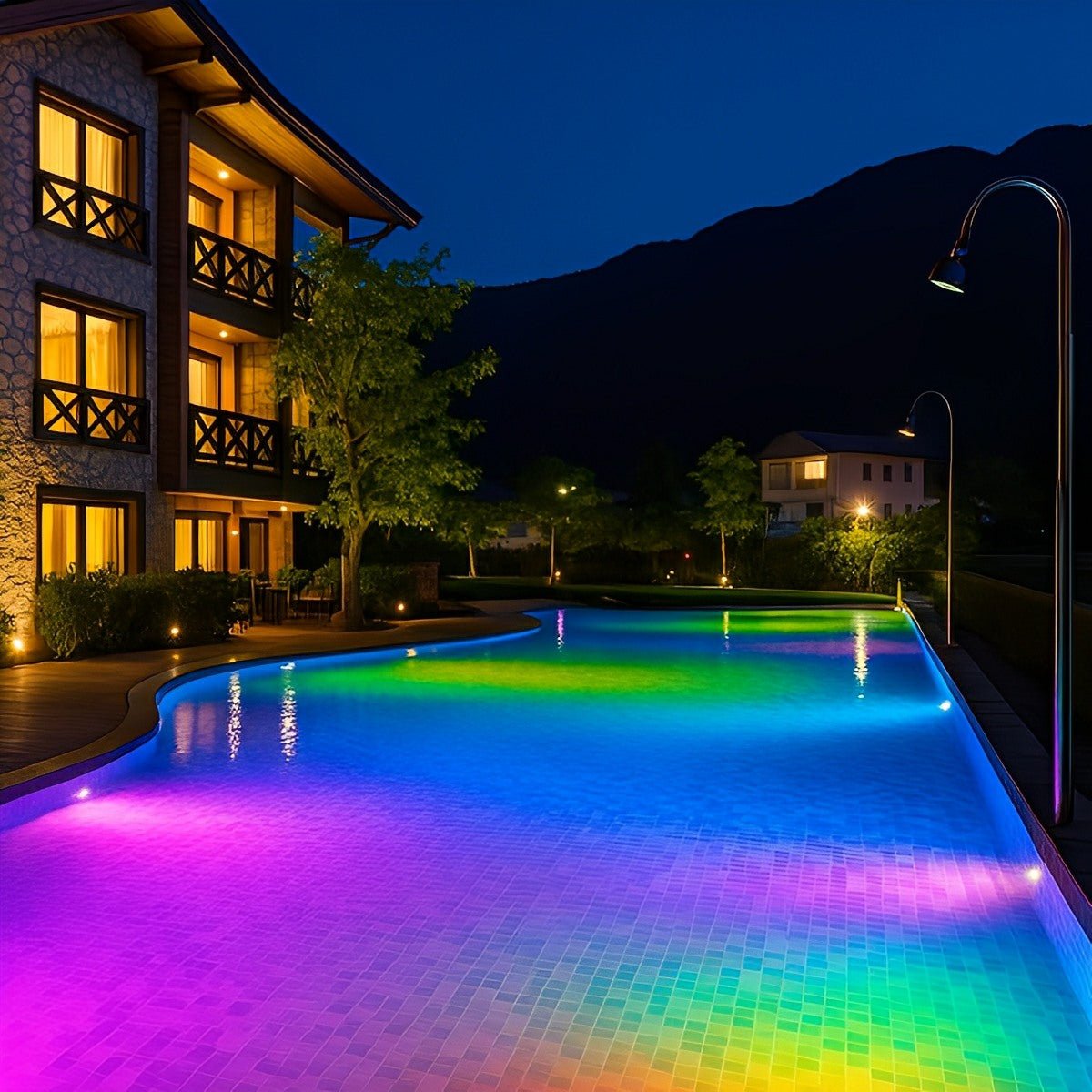 Smart Dimmable DC12V RGB Outdoor Underwater Recessed Ground LED Spot Lights