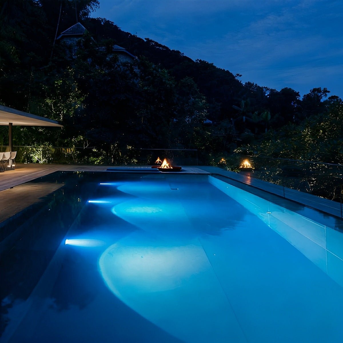 Smart Dimmable DC12V RGB Outdoor Underwater Recessed Ground LED Spot Lights