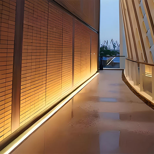 DC24V Low Voltage Waterproof Outdoor Recessed LED In Ground Lights  Stainless Steel