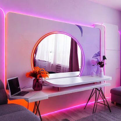 DIY RGB Recessed Atmosphere Streamer Flexible LED Neon Light Strip