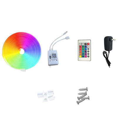 DIY RGB Recessed Atmosphere Streamer Flexible LED Neon Light Strip