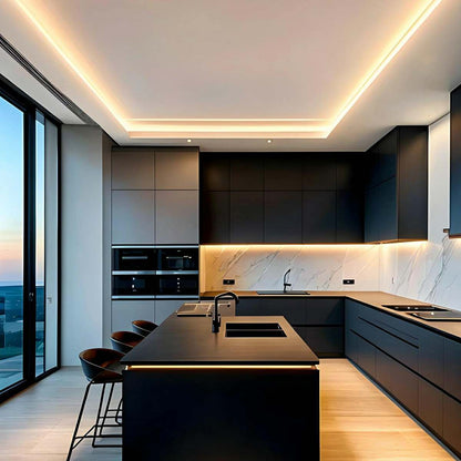 DIY Waterproof Recessed LED Flexible Linear Light 39.37''