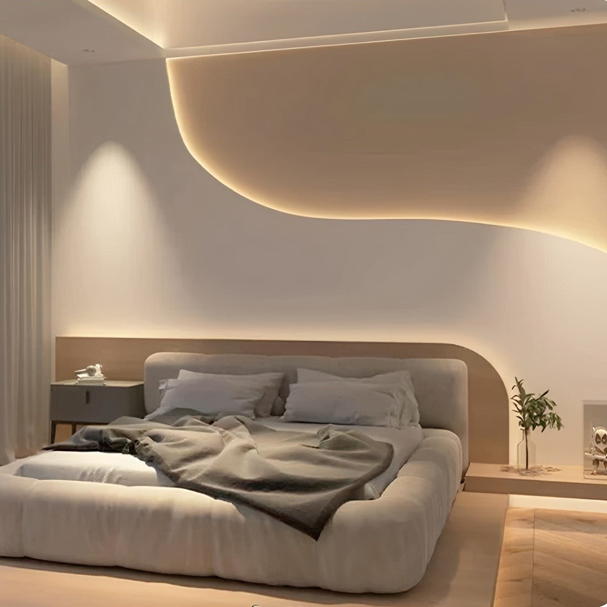 DIY Waterproof Recessed LED Flexible Linear Light 39.37''