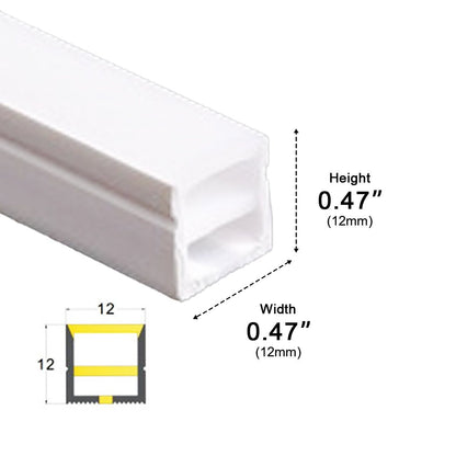 DIY Waterproof Recessed Silicone Modern Flexible LED Strip Lights Outdoor Linear Light DC24V