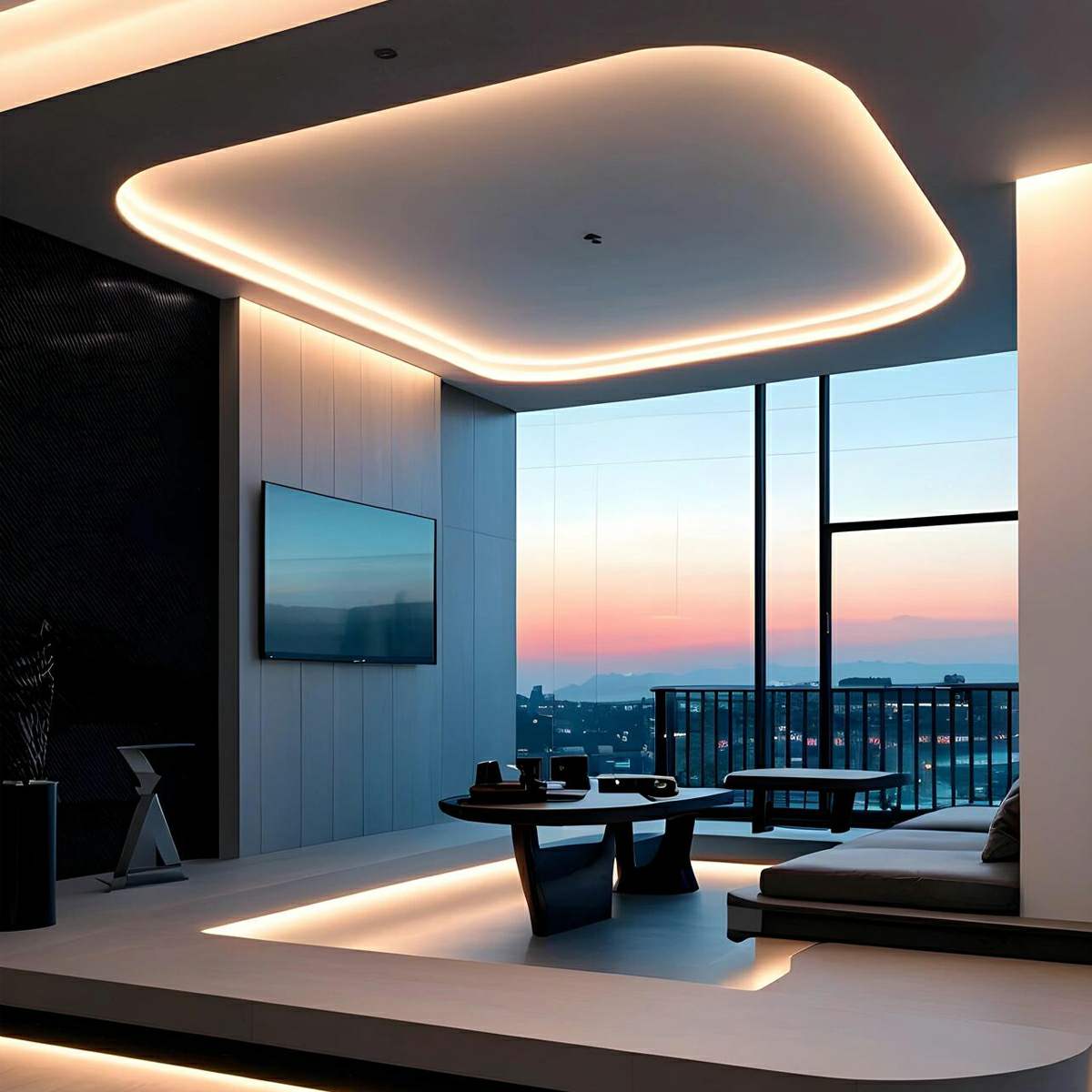 DIY Waterproof Recessed Silicone Modern Flexible LED Strip Lights Outdoor Linear Light DC24V