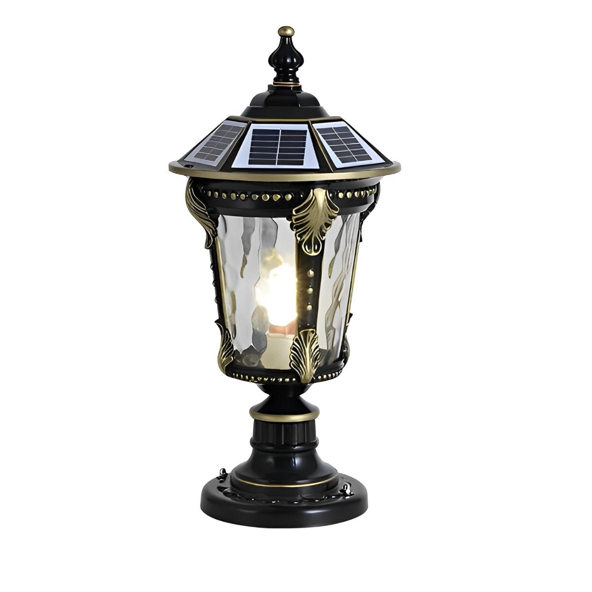 Dual Purpose Aluminum Retro Fence Post Light  Entrance Gate