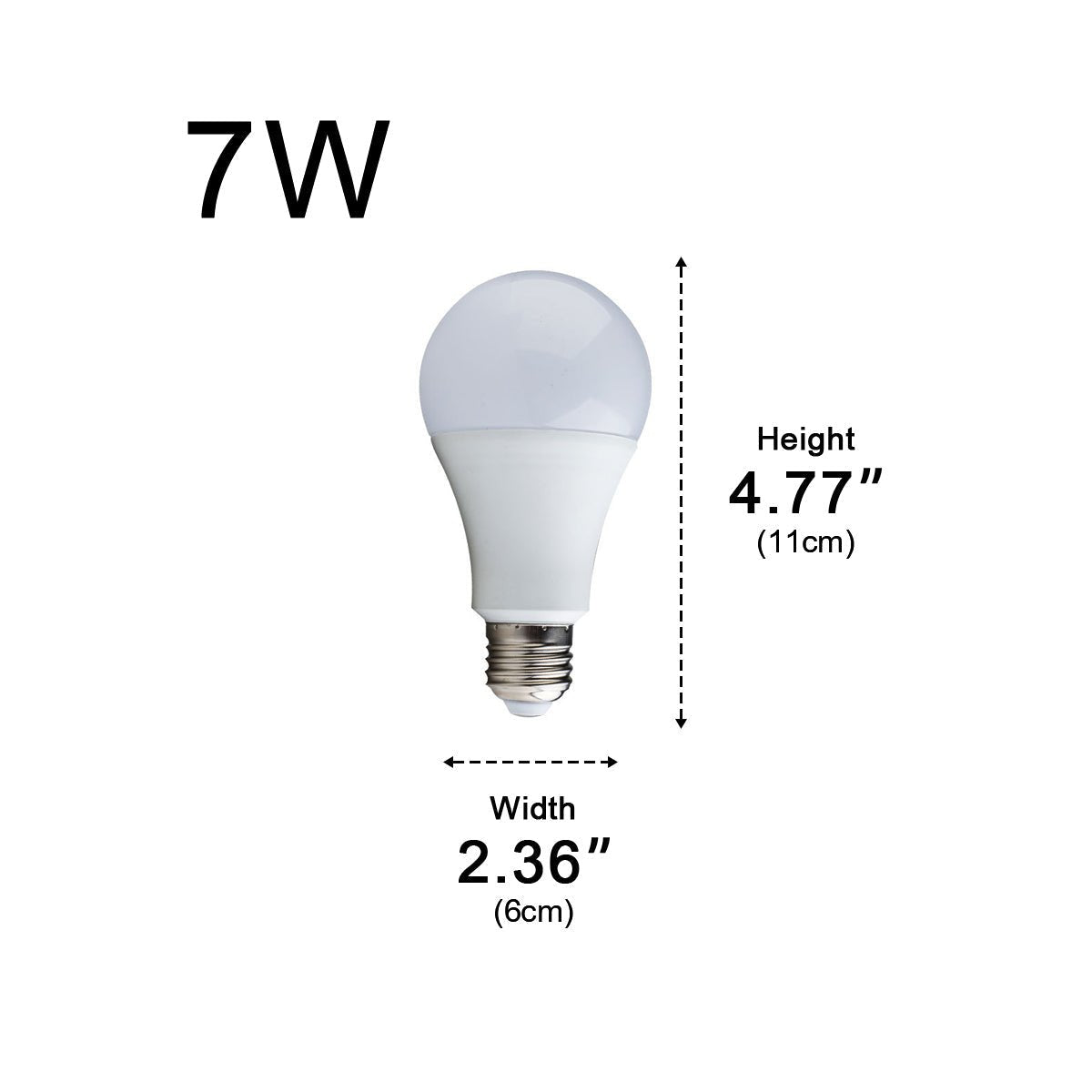 E27 SCR Triac-Dimmable Energy-Saving LED Bulb