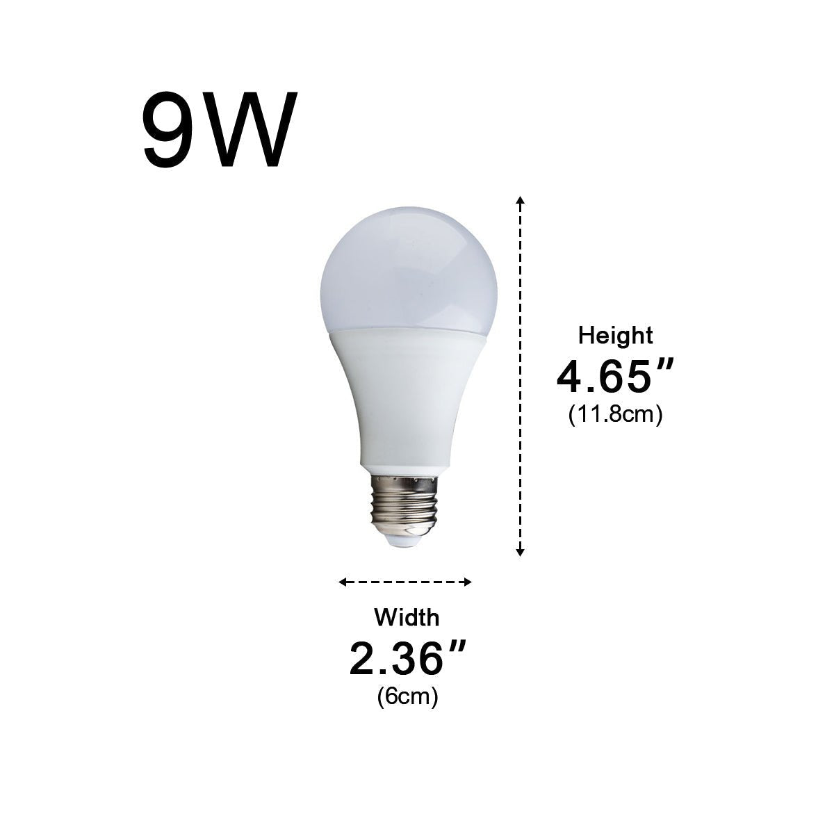 E27 SCR Triac-Dimmable Energy-Saving LED Bulb