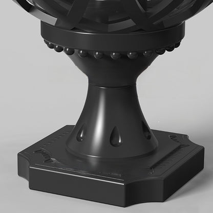 Farmhouse Round Ball Waterproof Outdoor Fence Post Lights