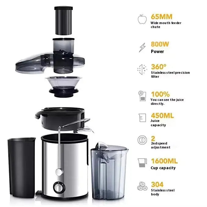 FreshFlow Juicer showcasing compact design for easy storage in small kitchens